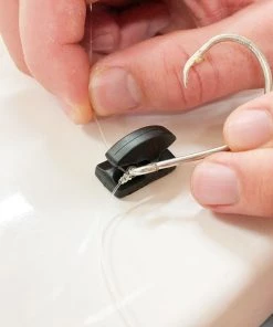 5 PACK - Line Cutterz Ceramic Blade Peel & Stick Flat Mountable Fishing Line Cutters Flat Mount Cutters