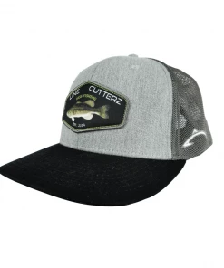 Apparel Line Cutterz Gray Bass Patch Snapback