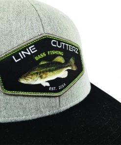 Apparel Line Cutterz Gray Bass Patch Snapback