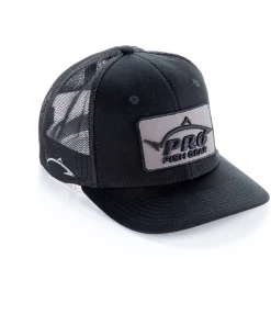 Line Cutterz Pro Fish Gear Spec Ops Black Snapback Hat