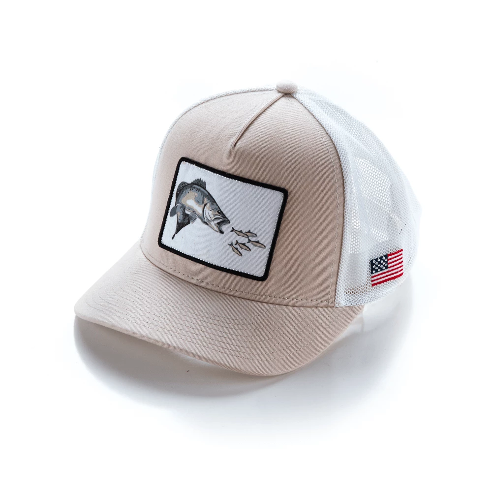 Line Cutterz Pro Fish Gear Khaki Speckled Trout Snapback 3 Line Cutterz Pro Fish Gear Khaki Speckled Trout Snapback