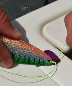 Line Cutterz Peel & Stick Flat Mount Fishing Line Cutter - Purple