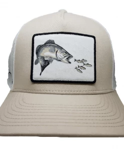 Line Cutterz Pro Fish Gear Khaki Speckled Trout Snapback 9 Line Cutterz Pro Fish Gear Khaki Speckled Trout Snapback