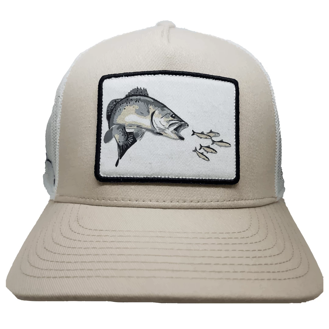 Line Cutterz Pro Fish Gear Khaki Speckled Trout Snapback 6 Line Cutterz Pro Fish Gear Khaki Speckled Trout Snapback