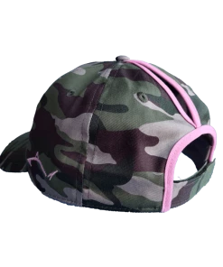 Apparel Line Cutterz Camo Bass Patch Ponytail Hat
