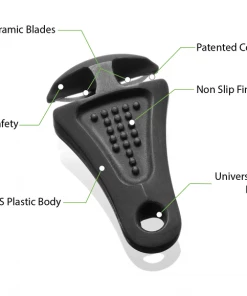 Zipper Pulls Line Cutterz Ceramic Blade Zipper Pull Cutter - Green