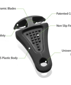 5-Pack - Line Cutterz Ceramic Blade Zipper Pull Cutters