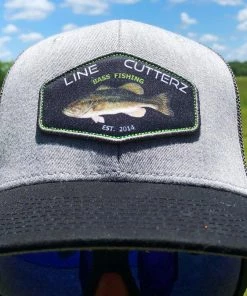 Apparel Line Cutterz Gray Bass Patch Snapback
