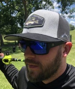 Apparel Line Cutterz Gray Bass Patch Snapback