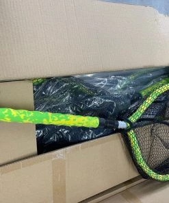 Unknown Long-Handle Lunker Snatcher Net Floating Nets