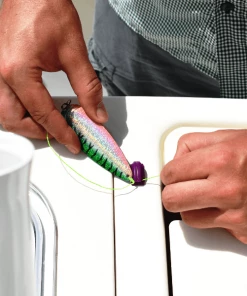 Line Cutterz Peel & Stick Flat Mount Fishing Line Cutter - Purple